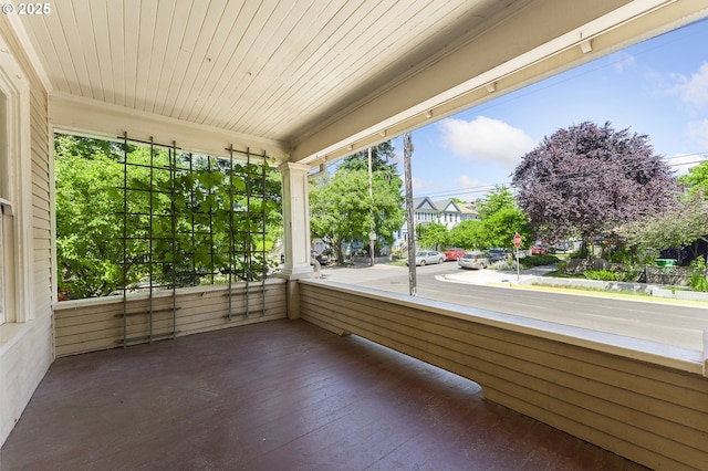 1904 SE Alder St, Portland, OR 97214 - view of unfurnished sunroom