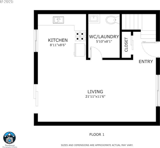 522 River Loop Unit 2, Eugene, OR 97404 - view of floor plan / room layout
