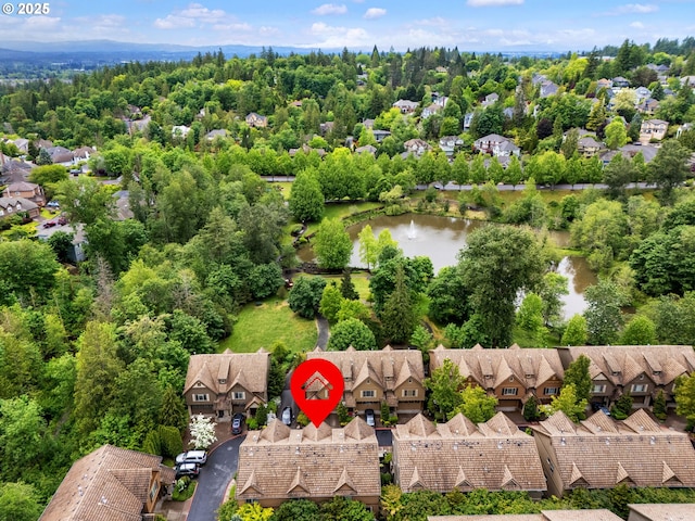 2036 NW Village Cir, Portland, OR 97229 - aerial view of residential area with a large body of water