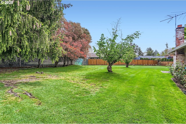 4730 SW 189th Pl, Beaverton, OR 97078 - view of yard with a fenced backyard