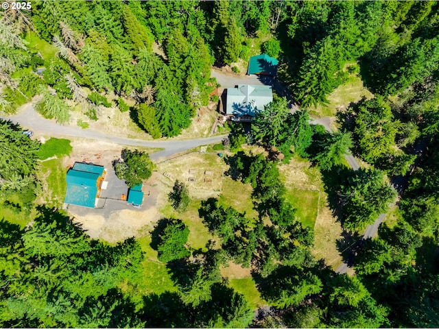 86561 R R Baker Rd, Springfield, OR 97478 - drone / aerial view of a pool