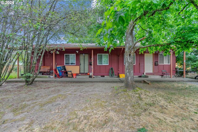 view of ranch-style home