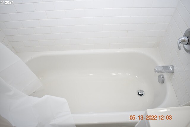 room details with a bathtub