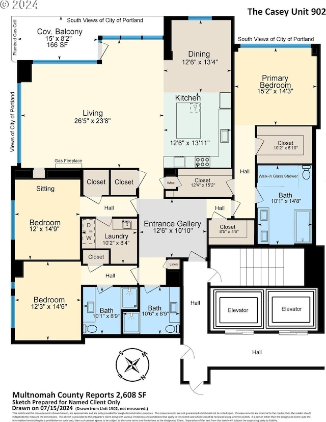 view of layout