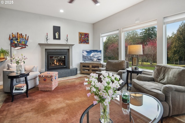 view of living room