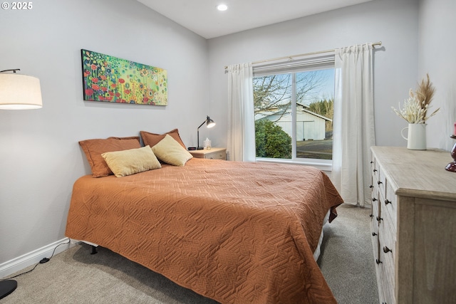 bedroom featuring carpet floors