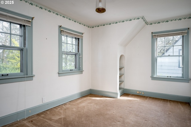 1856 SE Saint Andrews Dr, Portland, OR 97202 - spare room featuring plenty of natural light, carpet flooring, and baseboards