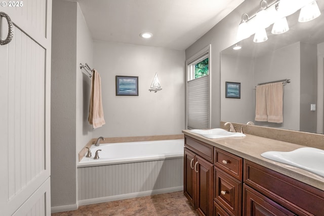 178 SW The Pines Dr, Depoe Bay, OR 97341 - full bath featuring a bath and double vanity