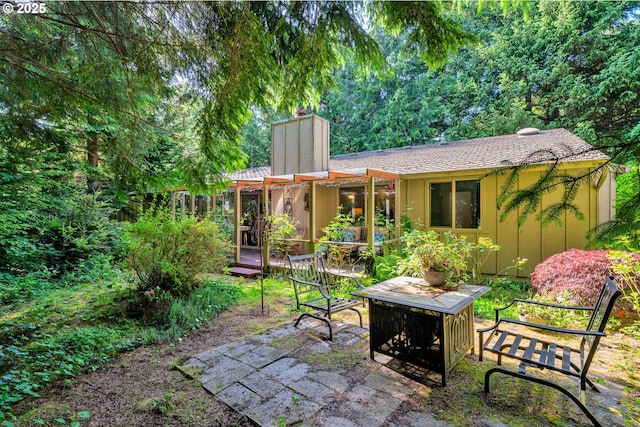 178 SW The Pines Dr, Depoe Bay, OR 97341 - view of patio