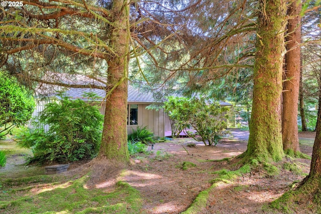 178 SW The Pines Dr, Depoe Bay, OR 97341 - view of yard
