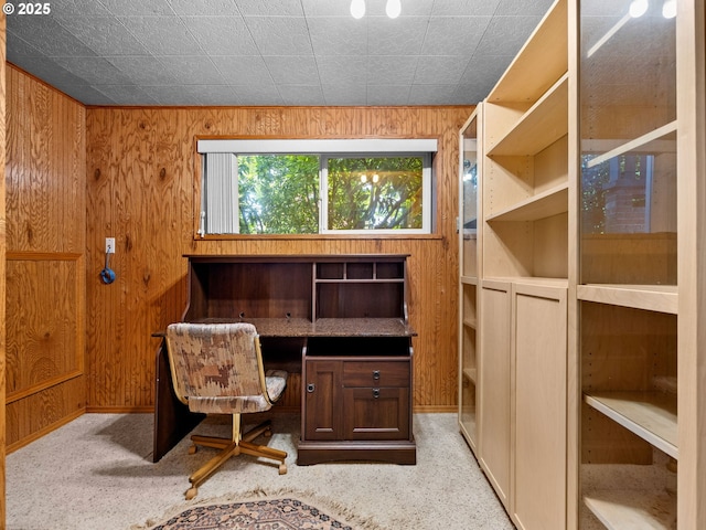 19085 SW Jaylee St, Beaverton, OR 97078 - carpeted office space with wooden walls and baseboards