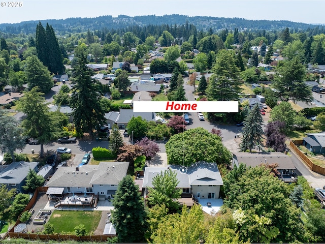 19085 SW Jaylee St, Beaverton, OR 97078 - aerial view of residential area with a heavily wooded area