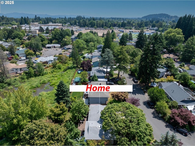 19085 SW Jaylee St, Beaverton, OR 97078 - aerial perspective of suburban area featuring a forest