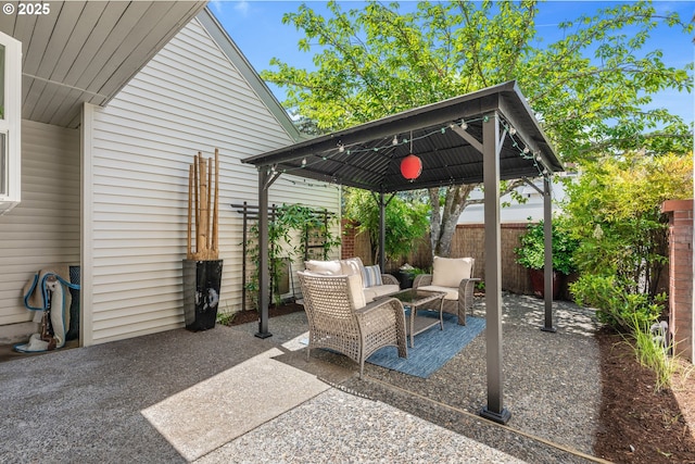 16760 SW Monaco Ln, Portland, OR 97224 - fenced backyard with a gazebo and a patio