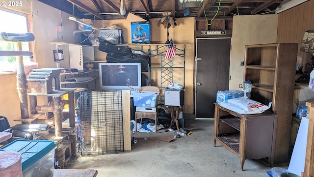 view of storage