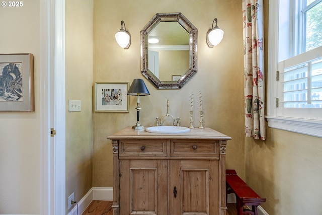 2943 Riverwalk Loop, Eugene, OR 97401 - bathroom featuring vanity, healthy amount of natural light, and baseboards