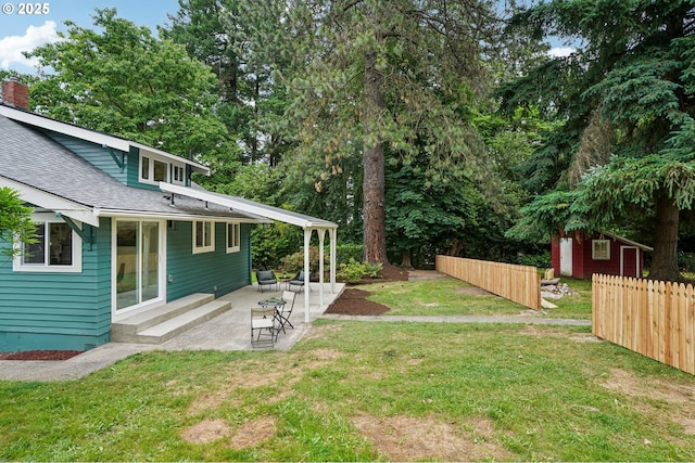 152 S Palatine Hill Rd, Portland, OR 97219 - view of yard featuring a patio