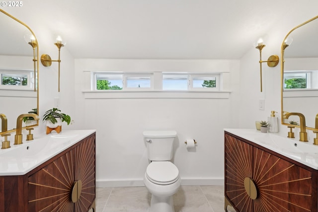 152 S Palatine Hill Rd, Portland, OR 97219 - bathroom featuring vanity and tile patterned floors