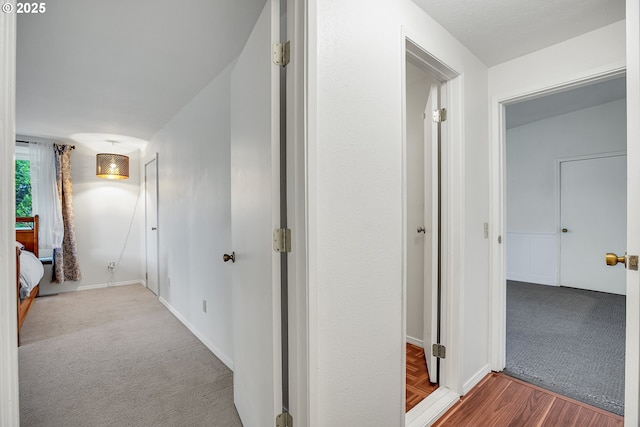 6410 SW 204th Pl, Beaverton, OR 97078 - corridor with carpet and wood finished floors