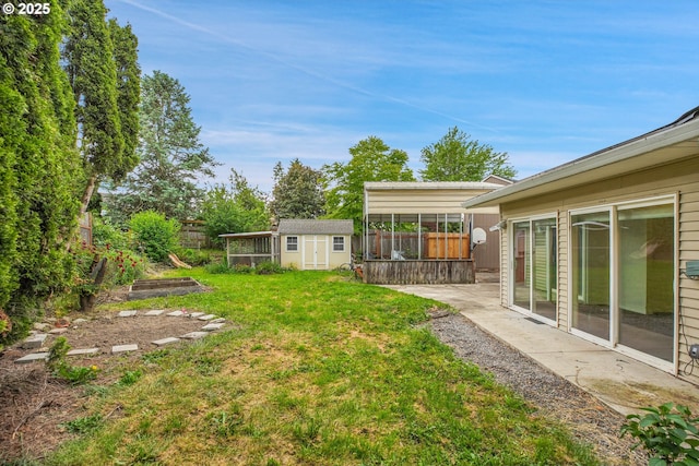 6410 SW 204th Pl, Beaverton, OR 97078 - fenced backyard with a shed, a garden, and a patio