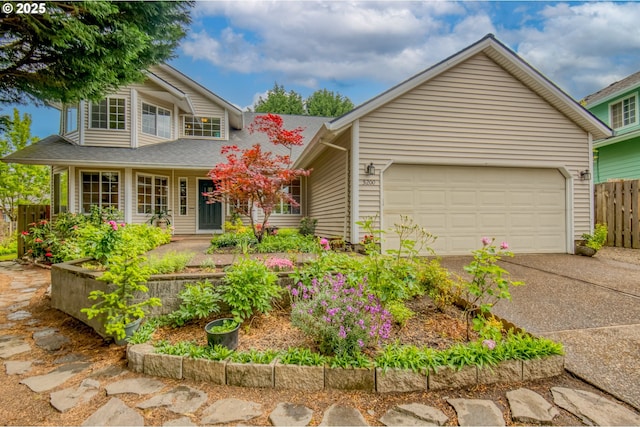 5200 NW 168th Pl, Portland, OR 97229 - traditional-style home featuring concrete driveway and a garage