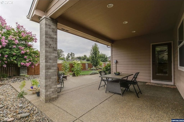 view of patio / terrace