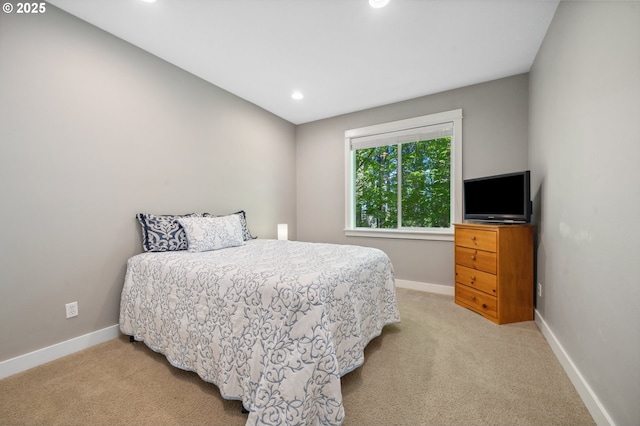 7540 SW Becky Ct, Beaverton, OR 97007 - carpeted bedroom featuring baseboards and recessed lighting