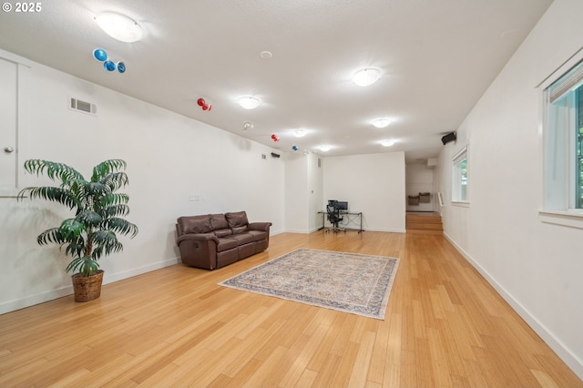 7540 SW Becky Ct, Beaverton, OR 97007 - sitting room featuring wood finished floors and baseboards