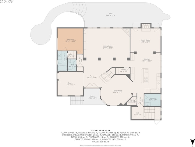 3169 Tanner Park Dr, Eugene, OR 97405 - view of floor plan / room layout