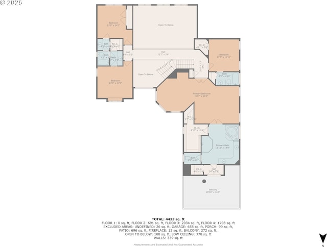3169 Tanner Park Dr, Eugene, OR 97405 - view of floor plan / room layout