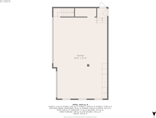 3169 Tanner Park Dr, Eugene, OR 97405 - view of property floor plan