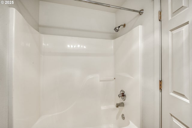 bathroom featuring bathing tub / shower combination