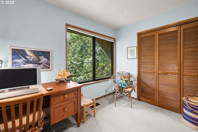 3820 SW Scholls Ferry Rd, Portland, OR 97221 - office space with baseboards and light colored carpet