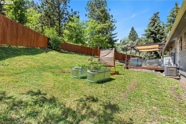 406 Balsa St, La Grande, OR 97850 - view of yard with central air condition unit