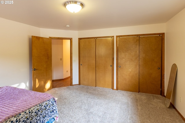 1056 Rock Creek Rd, Goldendale, WA 98620 - bedroom with multiple closets and carpet