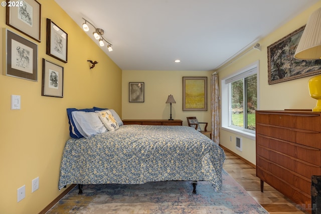 16637 Keasey Rd, Vernonia, OR 97064 - bedroom with wood finished floors and recessed lighting