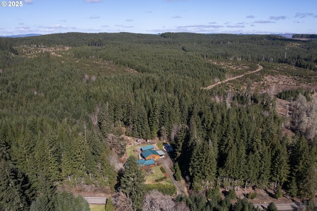 16637 Keasey Rd, Vernonia, OR 97064 - aerial view of property and surrounding area with a forest