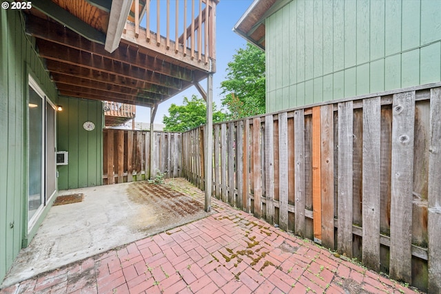 13155 SW Allen Blvd, Beaverton, OR 97005 - fenced backyard featuring a patio