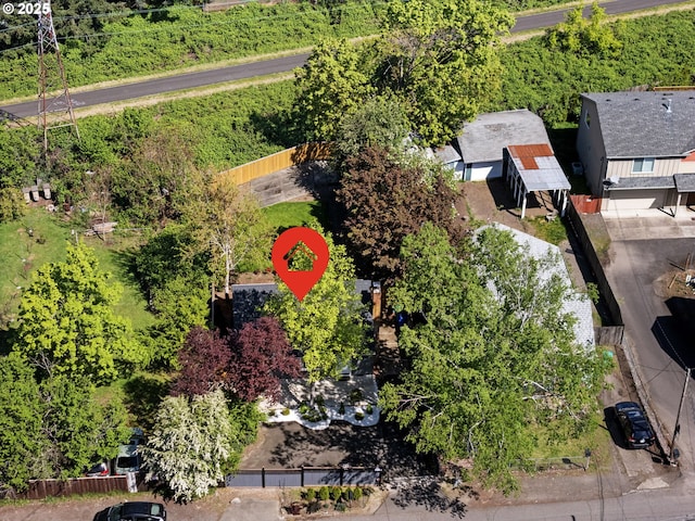 bird's eye view