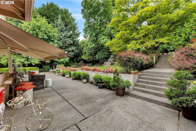 3420 SE 144th Ct, Vancouver, WA 98683 - view of patio with stairway