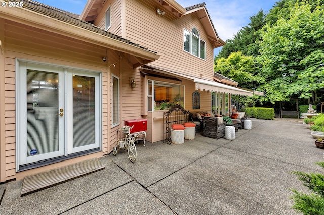 3420 SE 144th Ct, Vancouver, WA 98683 - view of patio / terrace with french doors