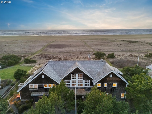4650 S Fairway Dr, Gearhart, OR 97138 - birds eye view of property featuring a water view