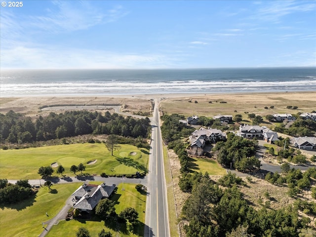 4650 S Fairway Dr, Gearhart, OR 97138 - drone / aerial view featuring a water view