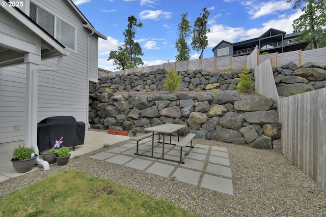 3783 Rockcress Rd, Eugene, OR 97403 - view of patio / terrace featuring grilling area and fence