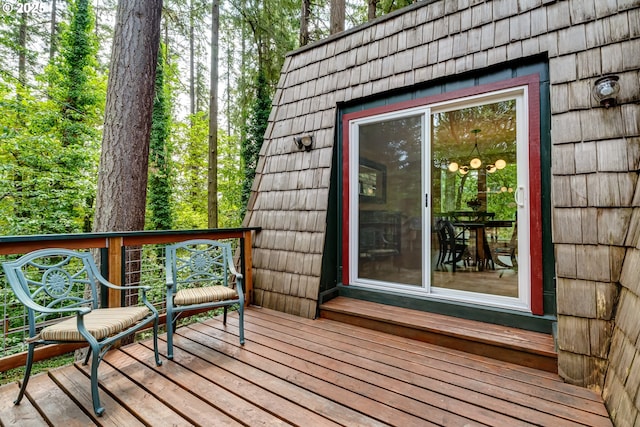 view of deck