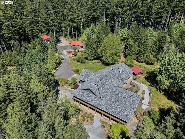 23456 S Schieffer Rd, Colton, OR 97017 - aerial overview of property's location with a heavily wooded area