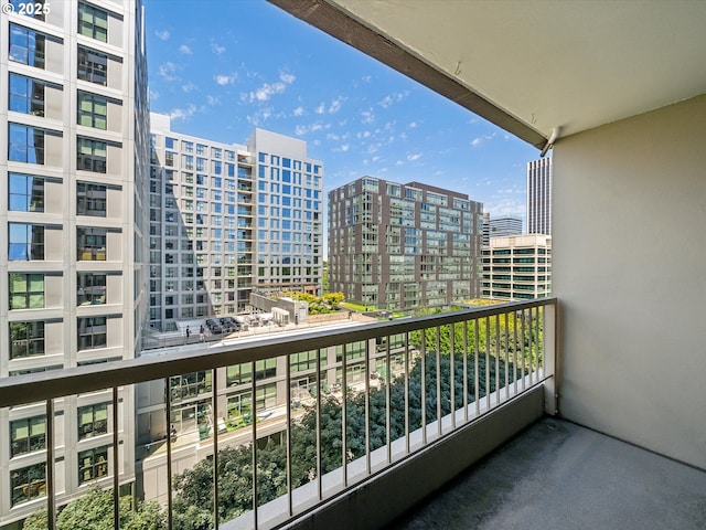 255 SW Harrison St Unit 9C, Portland, OR 97201 - balcony featuring a city view