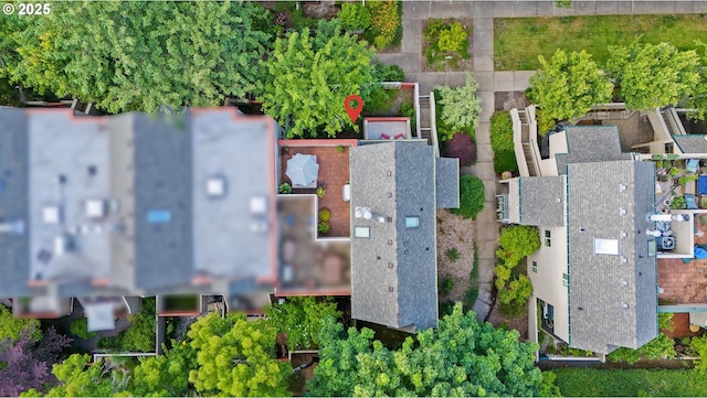 2805 NW Upshur St Unit B, Portland, OR 97210 - drone / aerial view