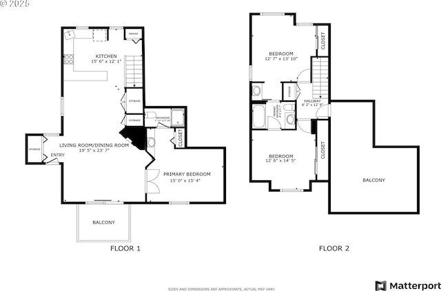 2805 NW Upshur St Unit B, Portland, OR 97210 - view of property floor plan