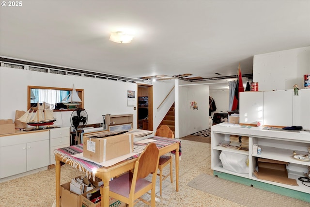 view of dining room